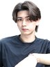 メンズカット+部分縮毛矯正 ￥13,700 *天神/韓流/流れる縮毛/韓国*　