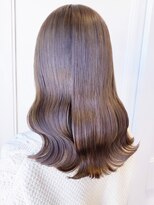 へアメイクワンプラス 四日市(HAIR MAKE ONEplus)&nbsp;新生活◎ブリーチなしラベンダーブラウン×小顔ミディ髪質改善