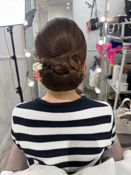 セット アンド バイ ルゥーダ 品川駅前店(SET and..by Rouxda.) お任せツヤ和髪デザイン