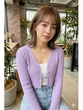 クラーロ アン(Claro UN) トレンドど真ん中の「大人のソフトウルフ」