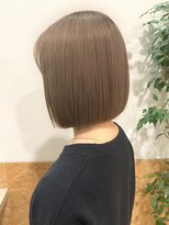 バランス 原宿 表参道(balance)&nbsp;ミルクティーグレージュ×ミディアムボブ