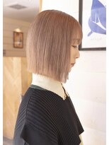 シビバイレボ(CIBI by revo)&nbsp;地毛風カラー/切りっぱなしボブ[船橋駅/ボブ]