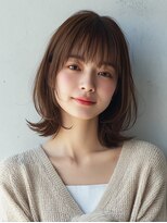 コトンアトリエ 人形町(COTON atelier)&nbsp;ミルクティーブロンド/ダークブルー/デジタルパーマ/人形町
