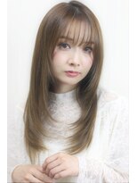 ラフヘアーアンドライフ 所沢東口店(LAF Hair&Life)&nbsp;クセ・うねり改善！甘可愛いヘルシーなストレートスタイル