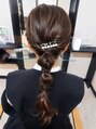 ソルバー(SOLVER) 編みおろしヘアセット/派手すぎず綺麗めに/参列にもオススメです