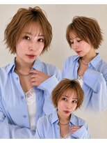 トータルビューティーサロン プリエ(prier)&nbsp;ショート波巻きスタイル