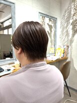バンビ(BAMBI)&nbsp;20代30代40代50代 大人くびれボブ×グレージュ