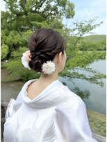 ジョワメイクスタジオ(JOIE make studio) 和装アレンジシニヨン