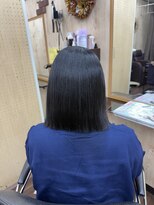 スムース(Smooth) ミディアム ボブ 髪質改善 縮毛矯正