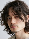 朝ラクに決まる30代メンズ毛流れパーマ