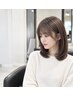 【髪質改善】カット+縮毛矯正+マイクロバブル￥24350ショート/ボブ/レイヤー
