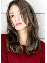 ヘアサロン ガリカ 表参道(hair salon Gallica)&nbsp;『 マットグレージュ 』 × 『 外国人風 』 小顔 semi-long ★
