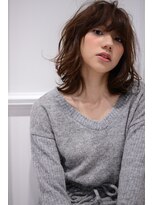 ネルバイグリーン(Nelle by green)&nbsp;Natural wave"束感"×"ash brown"-midi-#2