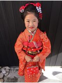 七五三 日本髪