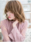 *mod's上尾*やわらか質感☆大人かわいいくせ毛風MIXカールc