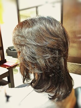 キャン 温品店(CAN) 【CAN】40代以上にオススメ!セミロングレイヤースタイル