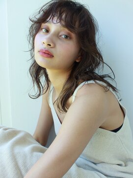 アミリ 代官山(AmiLi) デザインカラー/オリーブベージュ/ウエットヘア【代官山】