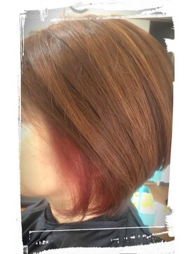 エル ピコット(elu picot) ピンクパープルでポンポンポーン