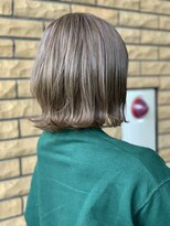 アットウィルヘアー(at will hair) 外ハネボブ×ミルクティーベージュ[成田/成田駅/京成成田駅/学割