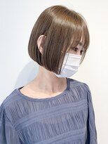 アッシュ 祐天寺店(Ash)&nbsp;大人女子向けタイトでコンパクトなハイトーンミニボブ