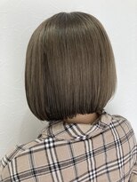 シエル 立川店(CIEL)&nbsp;【CIEL 佐藤】ミニボブ　ミルクティーベージュ