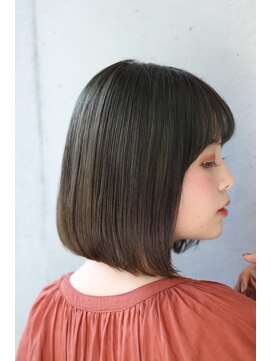 アンドヘアー 西葛西(&-HAIR) 梅雨にまとまるボブ