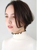 大人可愛い　ふんわり　ショートボブ　伸ばしかけショート