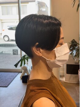 洗練された技術でお客様の理想のスタイルを叶えます。360°綺麗なショートヘアに☆