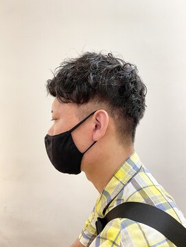 ココチヘアーサロン メンズスパイラルパーマ