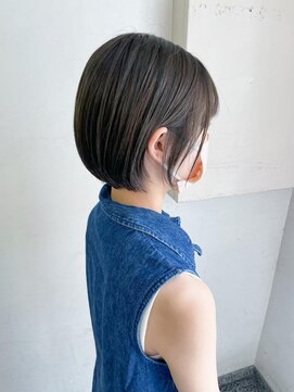 キャンバス バイ ネオリーブ 横浜西口(Canvas by neo.) ショートボブ　ミニボブ　伸ばしかけショート　ブラウンベージュ