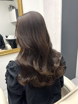 グレイスアンジュ 名駅(Grace Unge) 【加藤】ブリーチなし艶ヴラウンカラー