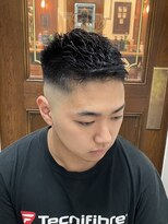 ヒロギンザバーバーショップ 新宿店(HIRO GINZA BARBER SHOP)   フェードスタイル(理容室/メンズ/barber shop新宿店)