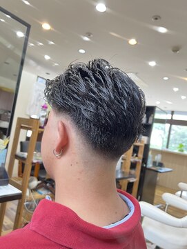 スウェル 千葉店(Swell) メンズツイストパーマスパイラルパーマフェード[千葉]