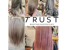 ヘアーズ トラスト(hair's TRUST)の雰囲気（インナーカラーバレイヤージュ等ケアブリーチでダメージレスに）