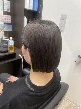 カイノ 梅田本店(KAINO) 切りっぱなしボブ/ボブ/ショートボブ