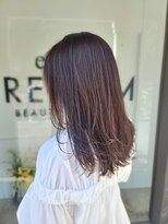 e.m.a プレミアムビューティーサロン 栄駅店(e.m.a PREMIUM BEAUTY SALON)&nbsp;レイヤーカット×高発色ラベンダーカラー