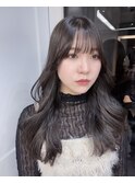 韓国レイヤー/韓国風/ボブ/髪質改善/黒髪/ブリーチなし〔池袋〕