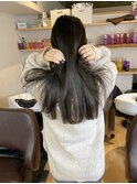 10代20代/透明感カラー　ブリーチ/ロング
