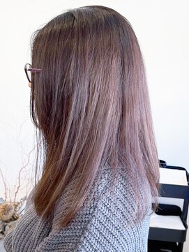 レポヘアー(Repos hair) 20代30代大人可愛い髪質改善カラーアッシュグレージュ透明感