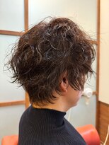 ムードコア 関内店(mu;d Coa) ショートヘアのパーマスタイル