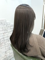 リノナ(Linona)&nbsp;☆小顔効果カット インナーカラー グレーベージュ 髪質改善 韓国