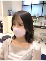 ガル(GALL) 韓国風ワンホンヘア　顔まわりレイヤー
