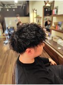 メンズツイストパーマ