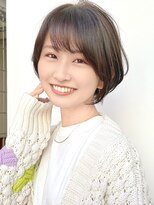 セイドット オモテサンドウ(Say. omotesando)&nbsp;say.重政　ショート前髪あり　レイヤーショート　ショートボブ