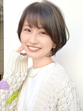 セイドット オモテサンドウ(Say. omotesando) say.重政　ショート前髪あり　レイヤーショート　ショートボブ