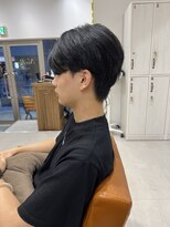 ネイロ 錦糸町(NeiRo)&nbsp;魅力倍増カールセミディシアーカラーダークアッシュショートヘア