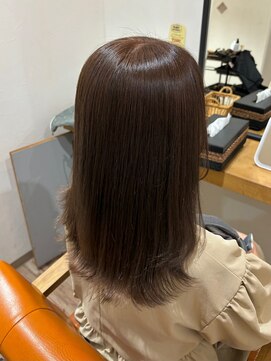 ヘアサロン エマ(HAIR SALON emma) 新色ショコラベージュ×シルキーエステでつやつやに