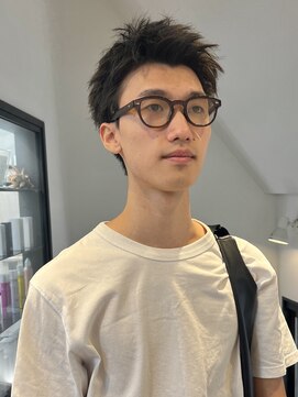 トレス(TRESS) メンズショート スパイキーショート 刈り上げない 短髪 原宿