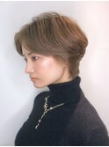 大人ショート　ショートヘア　ショートカット　広尾　恵比寿　