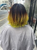 トロンヘアー(tronc hair)&nbsp;【高発色グラデーションカラー】で色味を楽しむ